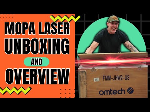 Fiber Lasers for beginners | MOPA 100 Watt Unboxing with OMTech