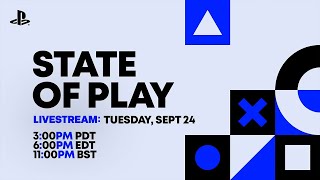 PlayStation State of Play September 2024 Livestream