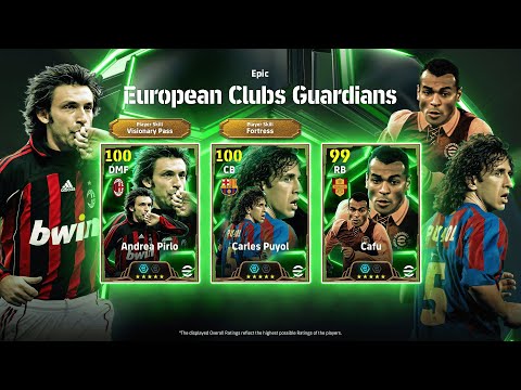 eFootball European Guardians Pack opening + review🔴Efootball  2024 LIVE #efootball