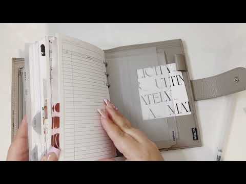 New inserts | Cleaning out my planner | chatty video