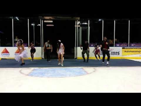 Crush Zombie Dance Crew - Corpus Christi Icerays Performance