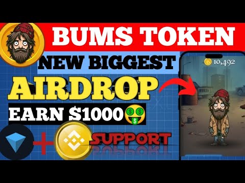 Bums airdrop | Bums Airdrop Update | New telegram mining bot | Bums Listing Update  | New Mining |