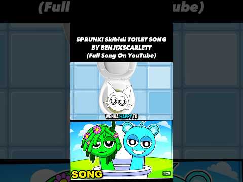 SPRUNKI SKIBIDI TOILET SONG 🎶 (Incredibox Sprunki Animated Song)