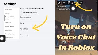 Turn on voice chat in Roblox! (How to USE voice chat in Roblox IPad Tutorial)