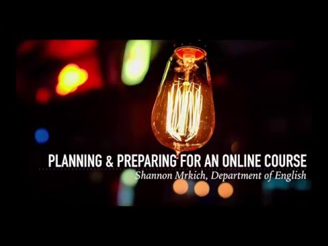 Planning and Preparing for a New Online Course Faculty Seminar 2 23 16