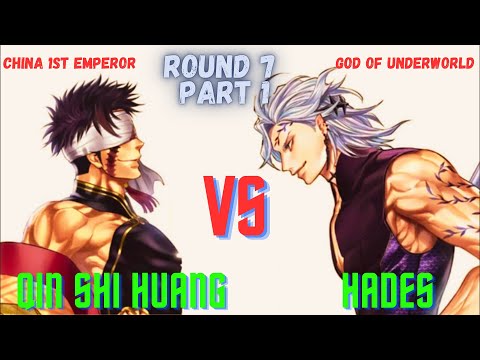 Hades vs Qin Shi Huang Full Fight R7 Part 1 #recordofragnarokseason2 #anime #qinshihuang #hades