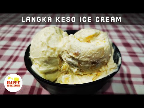 Langka Keso Ice cream recipe | How to make Ice cream @ Happy Tummy MKKD