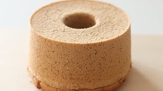 ふわっふわっ♡紅茶のシフォンケーキの作り方／Fluffy Tea Chiffon Cake recipe