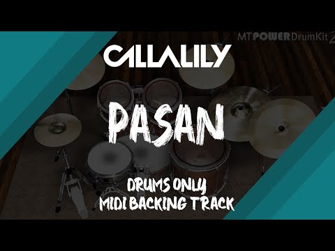 Callalily - Pasan | Drums Only MIDI Backing Track