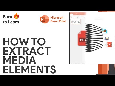 How to get Images, Video or Audio from a PowerPoint Presentation | PowerPoint Tutorial