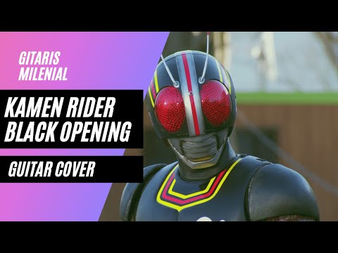 Cover Gitar - Kamen Rider Black / Ksatria Baja Hitam - Opening  #kamenriderblacksun #shorts