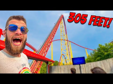 I BLACKED OUT on the MOST INTENSE ROLLER COASTER!! Kings Dominion