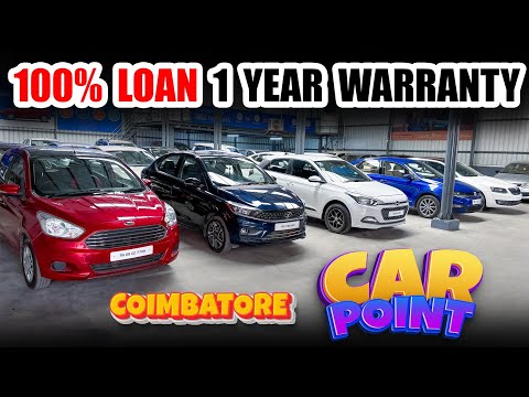 🤩 1 Year Warranty 🎉 | 👌🎊 Zero Downpayment 🚘 | Used cars in Coimbatore | car point