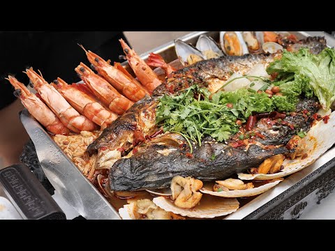 spicy Sichuan chinese food and Szechuan grilled fish platter in Singapore