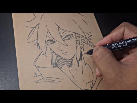 🔴 Drawing Indra Otsutsuki Part 1 ( Mampir ges ) 🤡