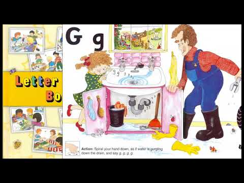 Jolly Phonics Letter Gg | Letter Gg, sound