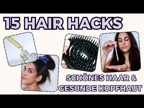 HAARROUTINE HACKS 💆🏽‍♀️ Haircare Tipps für GLÄNZENDES HAAR & GESUNDE KOPFHAUT / Skalp Oiling Massage