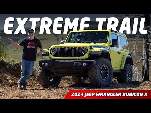 Is Our New Off-Road Trail Too Hard for the 2024 Jeep Wrangler Rubicon X?