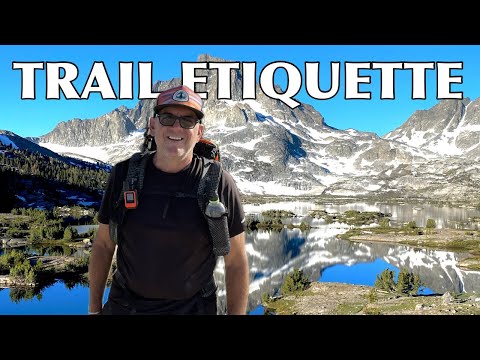 TRAIL ETIQUETTE