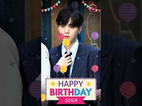 BTS SUGA BIRTHDAY WHATSAPP STATUS