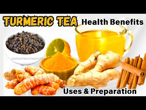 Turmeric Tea Recipe | Traditional Golden Tea Immunity Booster | How to make Turmeric Tea