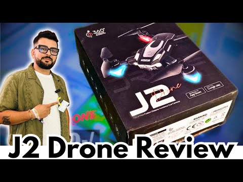 Best Dual Camera Drone Testing 🔥J2 drone With 2 battery