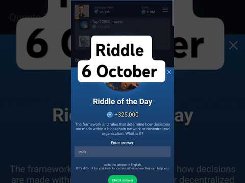 X Empire riddle of the day today 6 October | Musk empire riddle