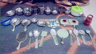 Unboxing Tiny cooking set || Miniature Utensils ||