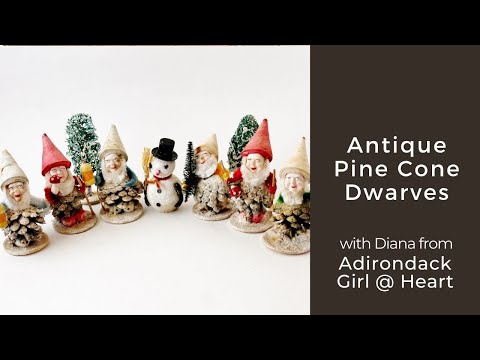 ANTIQUE PINE CONE ELVES - Made Big Bucks!!