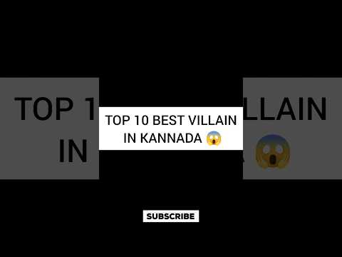 Top 10 best villan in kannada industry 🔥|#shorts #viral #viralshorts