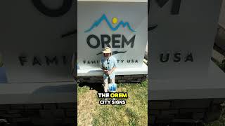 Orem Unlikely Gem 💎: Welcome to Orem Signs