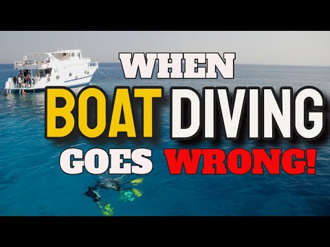 Being Left Behind by Dive Boat! (When Boat Diving Goes Wrong)