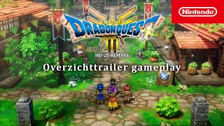 Dragon Quest III HD-2D Remake – Overzichttrailer gameplay (Nintendo Switch)