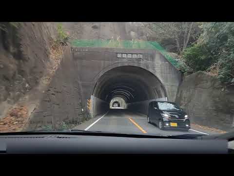 【国道430号】拡幅工事前の玉トンネル（岡山県玉野市）