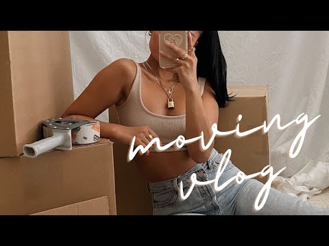 MOVING VLOG!!! + AMAZON, HOME GOODS HAUL