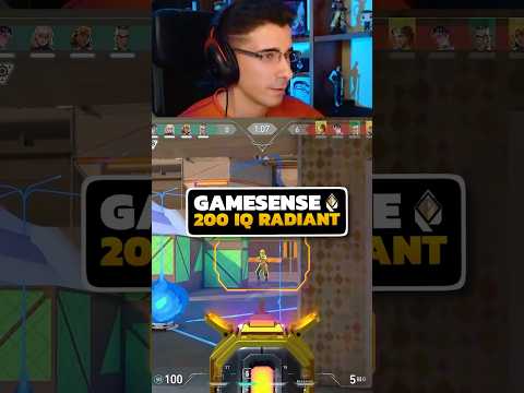 This is Gamesense of 1 Top Radiant (1 vs 5) 🏆 valorant live stream gameplay highlights daily clips