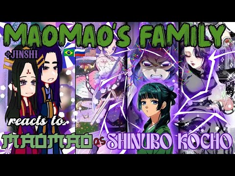 The Apothecary Diaries// Maomao's family + Jinshi react to Maomao as Shinobu// gacha reaction//