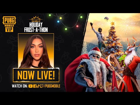 PUBG MOBILE VIP Holiday Frost-a-Thon: World of Wonder Queens w/ @SolaraPlays