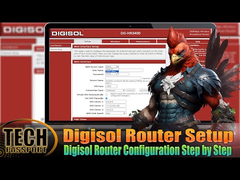 Digisol Wifi Router Configuration ⚡Digisol Router Setup Step by Step ⚡ISP Configuration setup