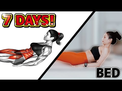 Simple Bed Exercises to Flat Belly in 7 Day