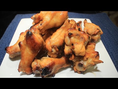 Asian Style ~ Baked Chicken Wings ~ Easy ~ Delicious