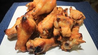 Asian Style ~ Baked Chicken Wings ~ Easy ~ Delicious