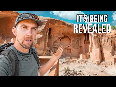 An Archaeologist and I Enter an Ancient City Eroding Out of the Earth