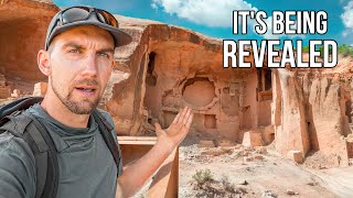 An Archaeologist and I Enter an Ancient City Eroding Out of the Earth