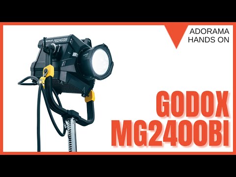 GODOX KNOWLED MG2400Bi for a Commercial Shoot