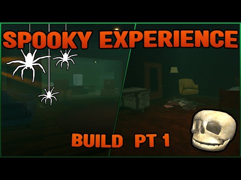 ROBLOX - Making a SPOOKY HOUSE Experience - PT 1 - Build/Model