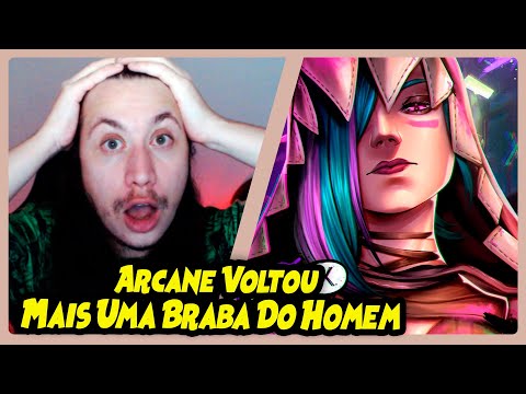 You're a Jinx | Rafão | Jinx (Arcane) Feat. ‪@HalaCG‬ | REACT DO MORENO