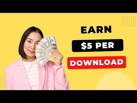 5 Steps How to Make Money Online 2024 - Earn $5 Per Download - Temu Affiliate Program