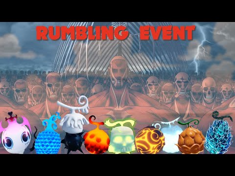 THE RUMBLING EVENT! FREE DEVIL FRUITS | Grand Piece Online