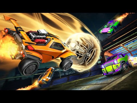 I GOT LUCKY WITH THESE GAMES!! Rocket League - HeatSeeker Doubles Mode!